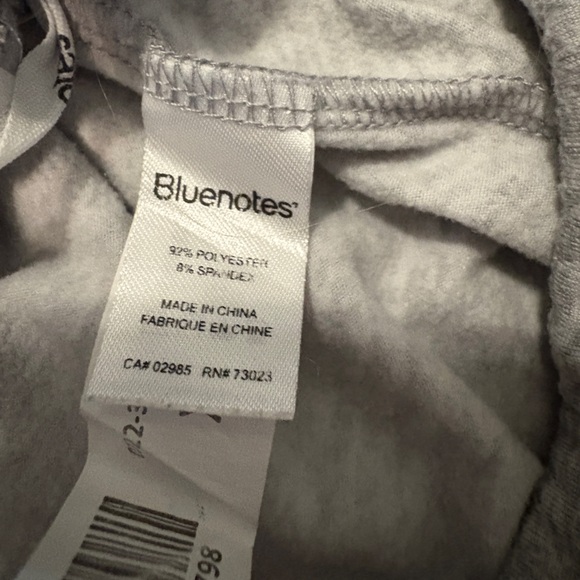 Bluenotes High Waisted Gray Flared Pants XS - Picture 5 of 10